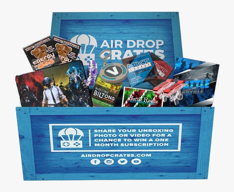 Battle Royale Crate - Gift Basket, transparent png download