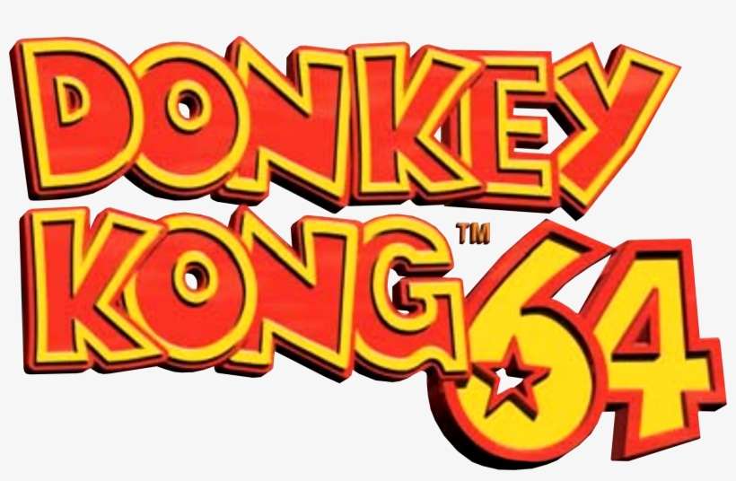 Donkey Kong 64 Logo, transparent png download
