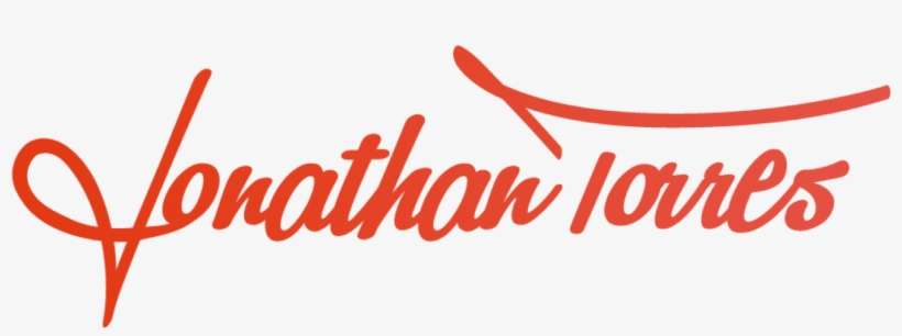Jonathan Torres - Calligraphy, transparent png download