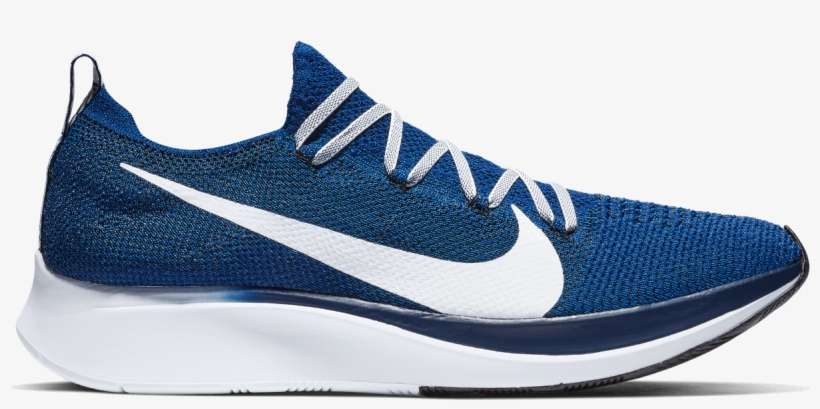 Nike Zoom Fly Flyknit Royal Blue, transparent png download