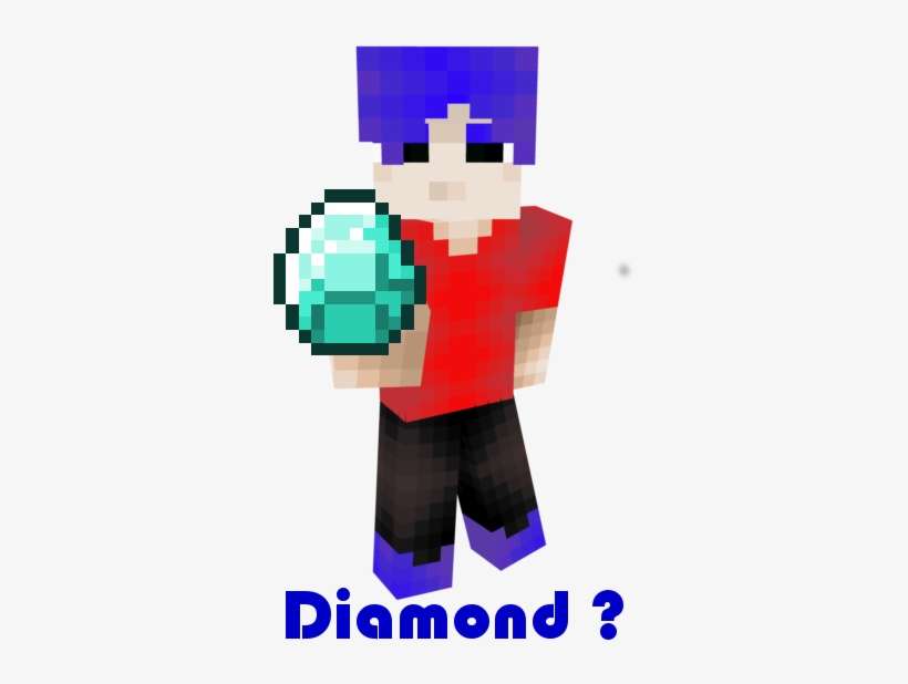 Xcpng - Minecraft Diamond, transparent png download