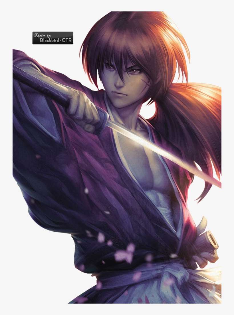 Himura Kenshin Art, transparent png download