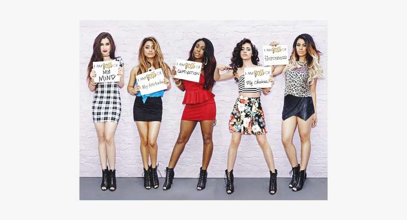 #imaboss Campaign Photoshoot - Fifth Harmony Mit Namen, transparent png download
