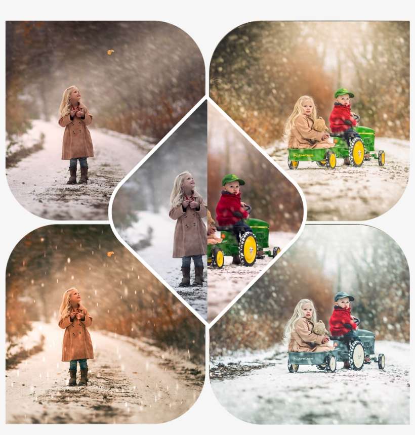 Winter Bundle Winter Wonderland Preset Collection Cozy - Snow, transparent png download