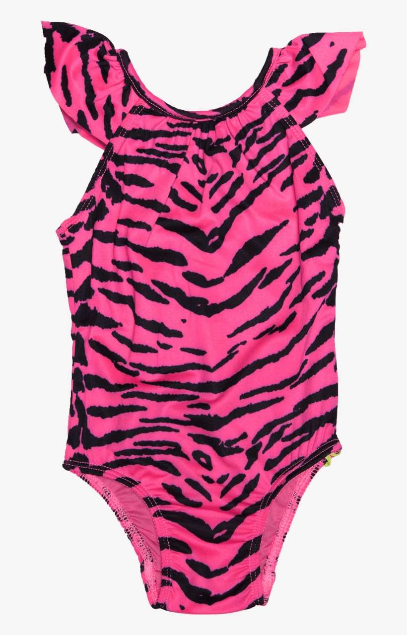 Ice Cream Castles Tiger Stripe One Piece Swimsuit - Maillot, transparent png download