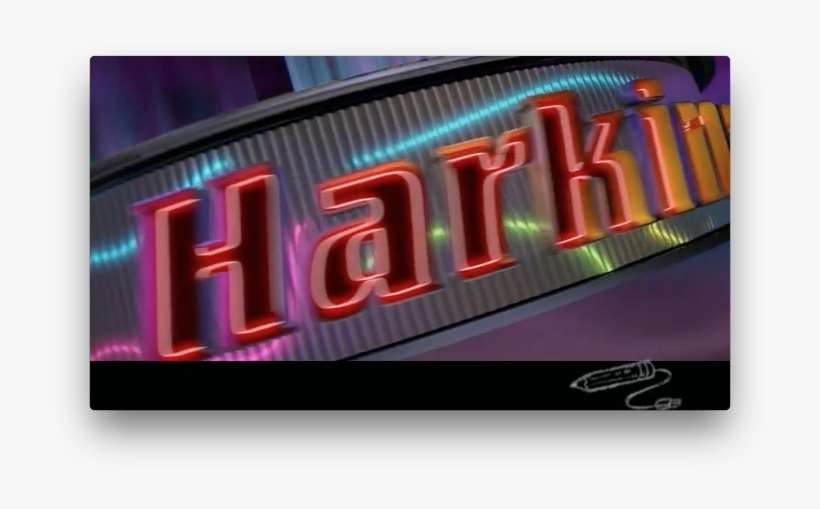 Harkins - Neon Sign, transparent png download