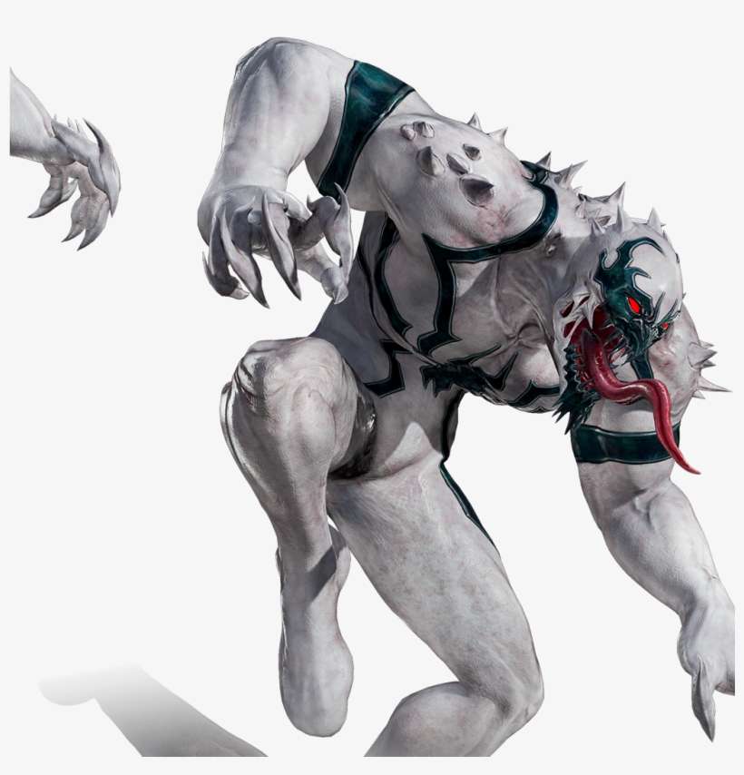 Venom And Anti-venom's Colors In Marvel Vs Capcom Infinite - Anti Venom Marvel Vs Capcom Infinite, transparent png download