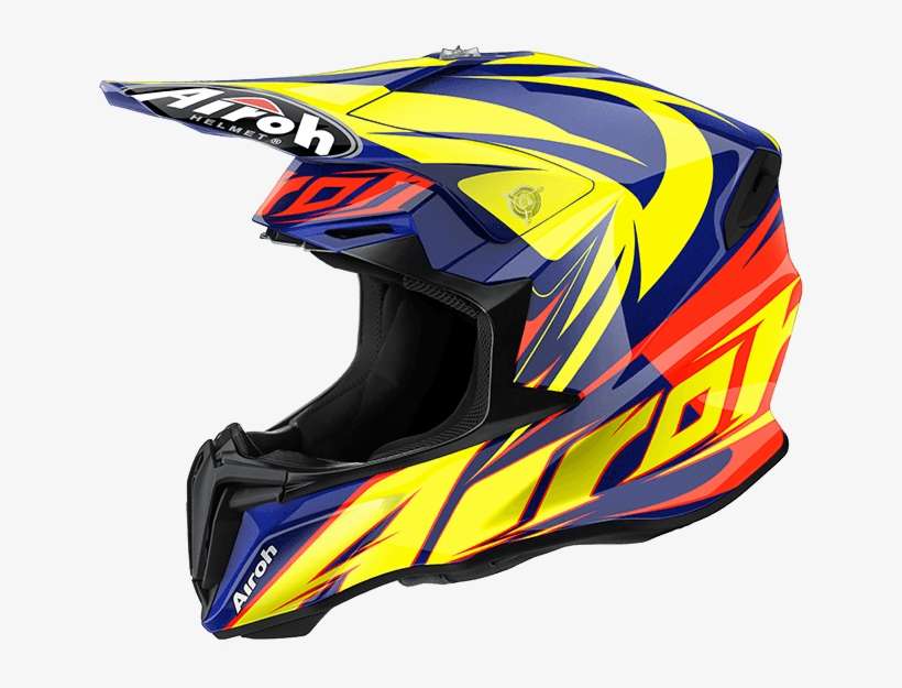 Twist Evil Blue - Airoh Twist Evil Orange, transparent png download