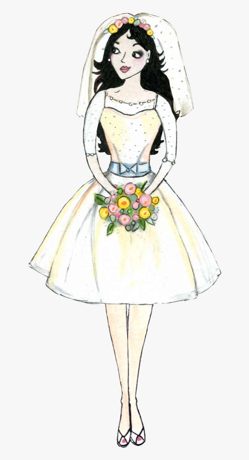 Unique Bride Club Bride From National Vintage Wedding - Creative Arts, transparent png download