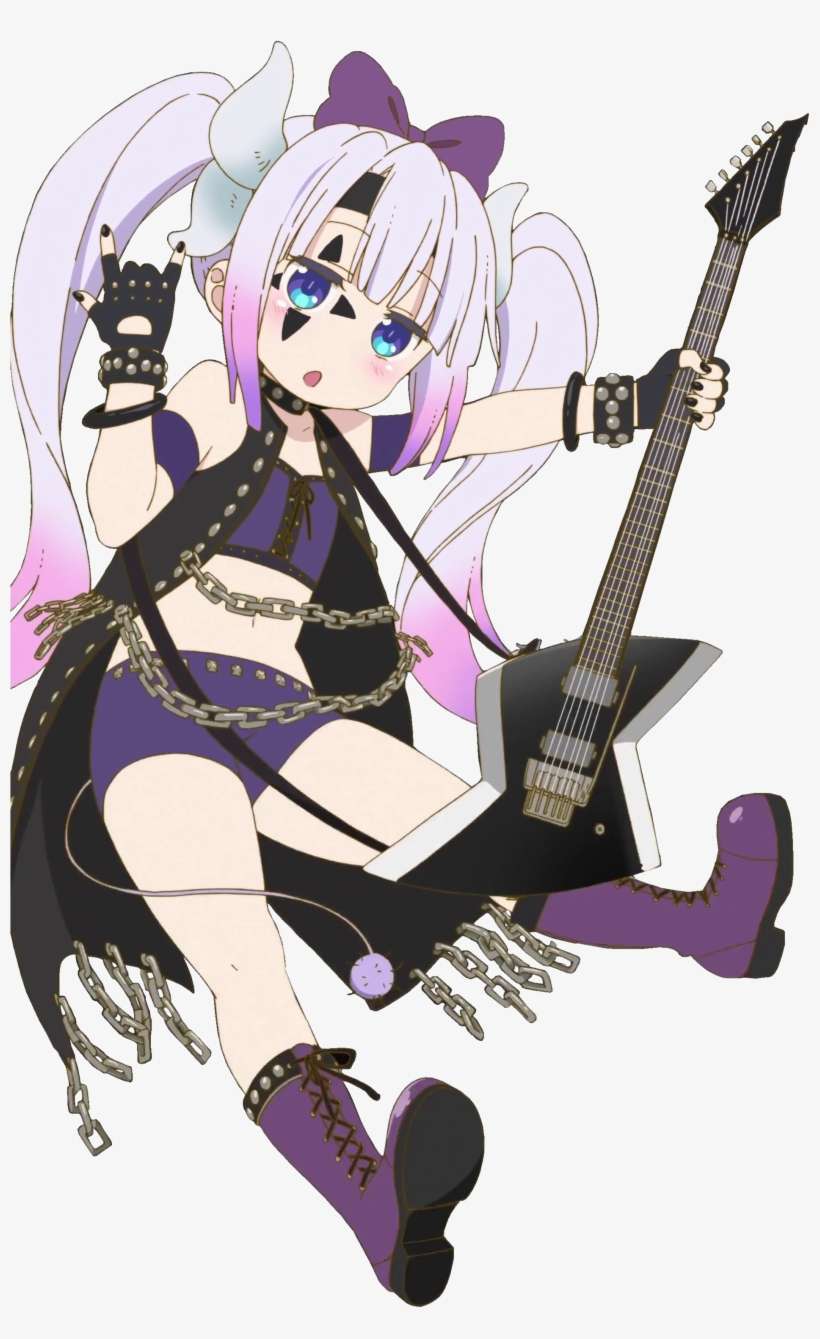 Animeheavy Metal - Miss Kobayashi's Dragon Maid Rock, transparent png download