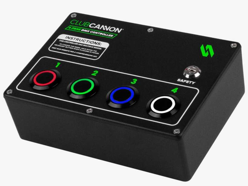 4 Zone Dmx Cryo Co2 Jet Controller - Electronics, transparent png download