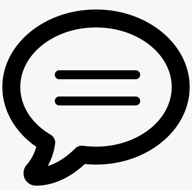 Download - Bulle Texte Icone, transparent png download