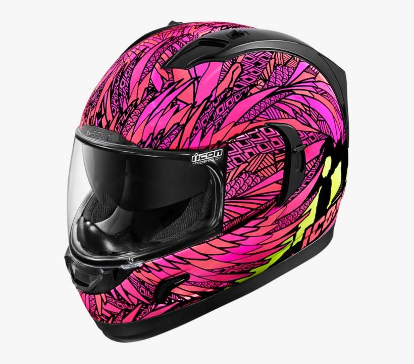 Icon Alliance Gt Bird Strike Helmet - Full Face Motorcycle Helmets Red, transparent png download