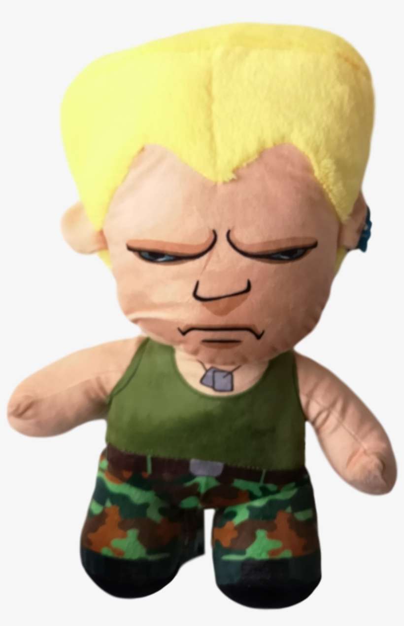 Street Fighter Official 11" Guile Plush - Stuffed Toy, transparent png download