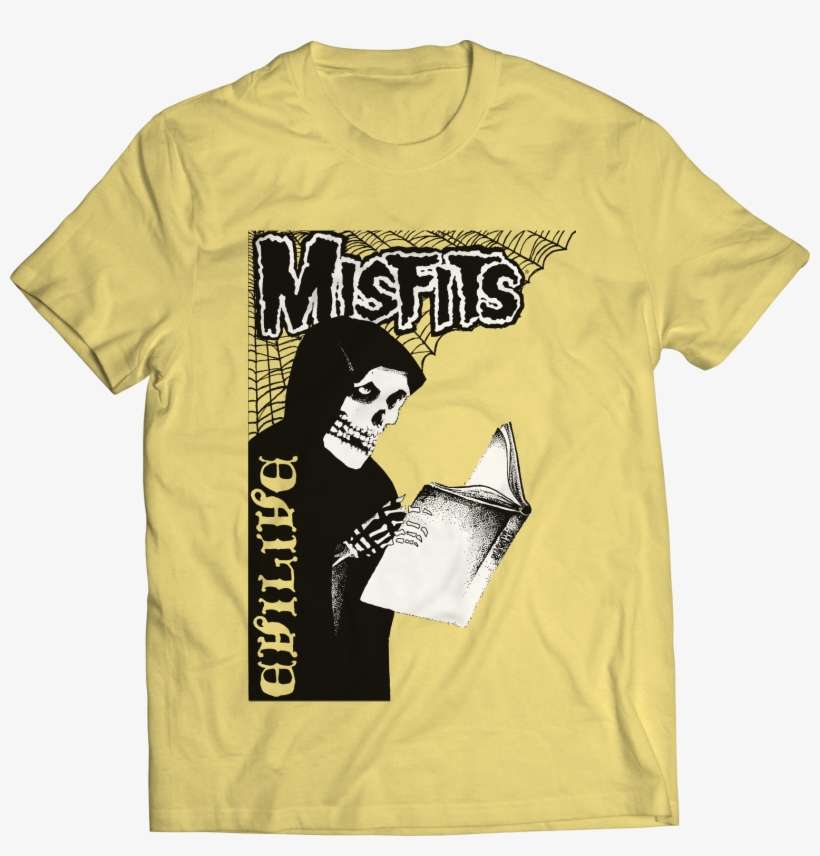Misfits "evilive Book" Limited Edition T-shirt - Keep On Smiling Jake Paul, transparent png download