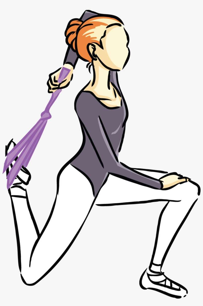 Stretch - Plum Band Stretches, transparent png download