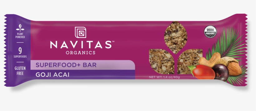 Superfood Goji Acai Bar - Breakfast Cereal, transparent png download