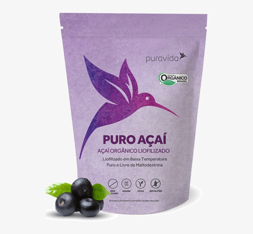 Acai Organico 2 - Camu Camu Pura Vida, transparent png download