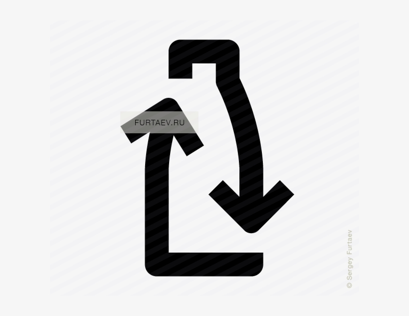 Glass Recycling Icon - Number, transparent png download