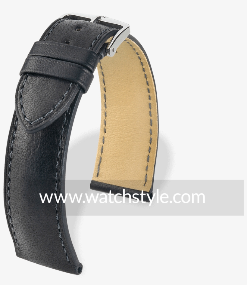 Hirsch Nappa Black - Strap, transparent png download