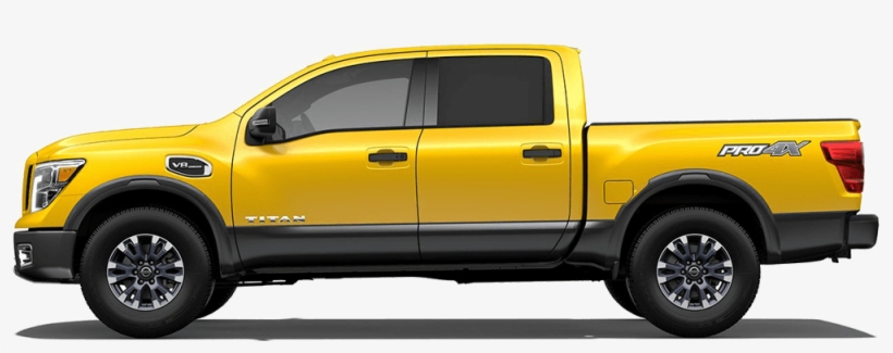 Solar Flare Yellow - 2017 Nissan Titan White, transparent png download