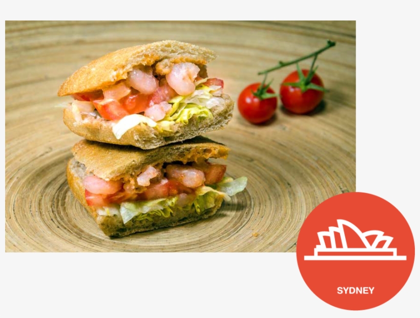 The Aussie Shrimp Cocktail Is Typically Served In A - Bruschetta, transparent png download