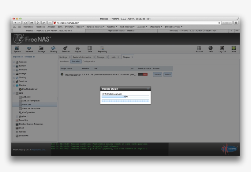Shot 2013 11 14 At - Freenas Upgrade Screen, transparent png download