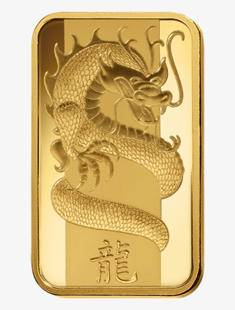 5g Pamp Suisse Lunar Dragon Gold Bar - Pamp Suisse Lunar Gold Bar, transparent png download