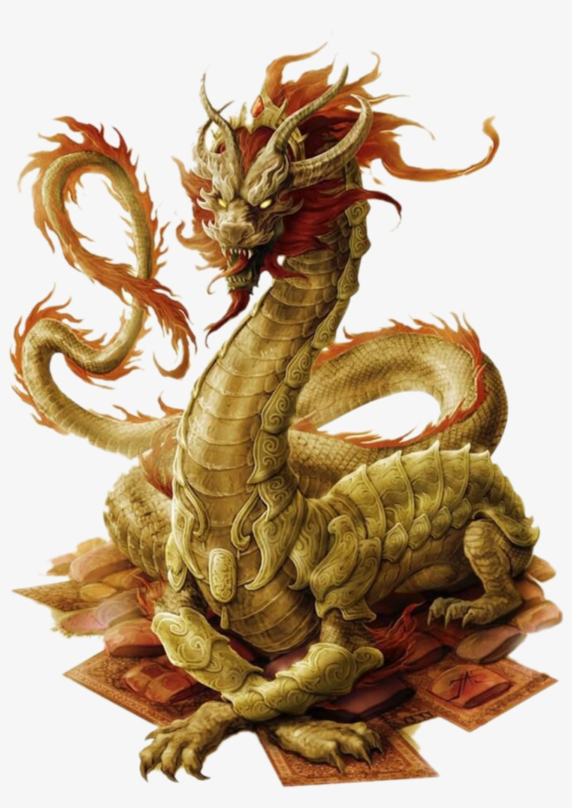 Report Abuse - Mythical Chinese Dragon, transparent png download
