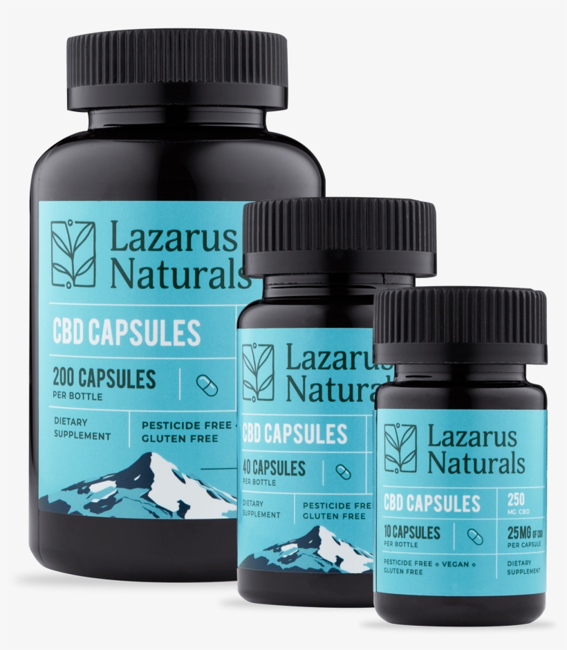 25mg Cbd Capsules - Cannabidiol, transparent png download