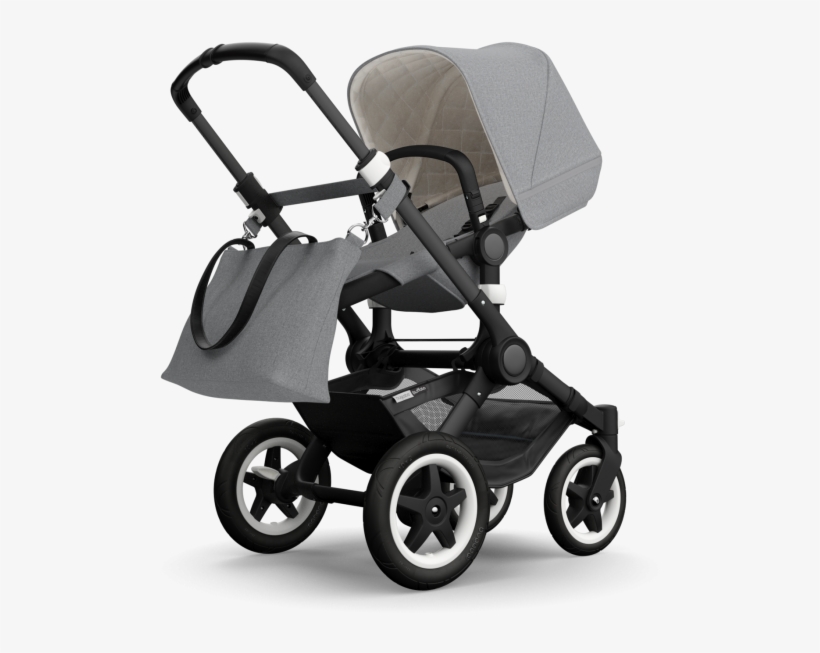 Colchoneta Integral 80532by01 Amarillo Claro Adornos - Bugaboo Buffalo Black Frame Stroller, transparent png download