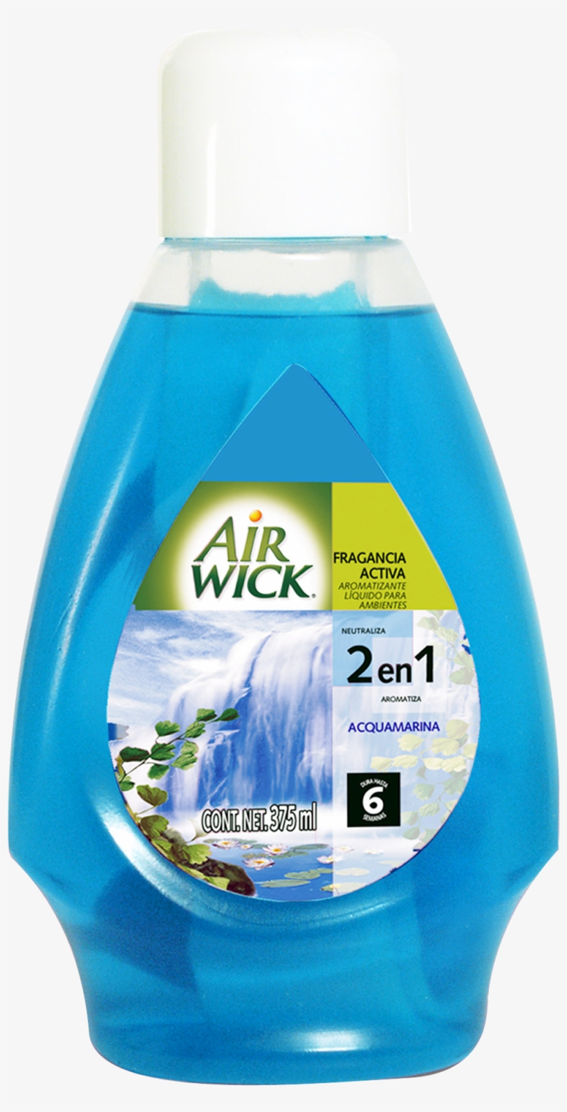Air Wick Fragancia Activa, Acquamarina, 365ml Ea/ 060623 - Air Wick Fresh Matic, transparent png download