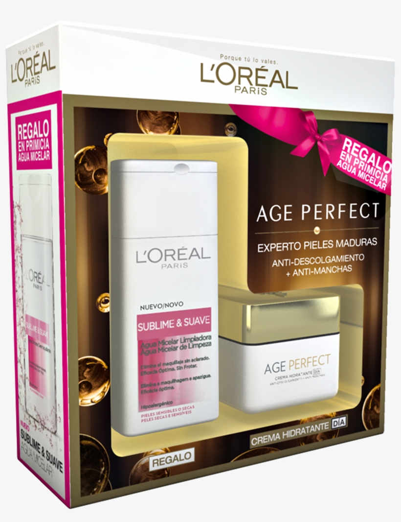 Cofre Dia De La Madre Age Perfect Dia - Loreal, transparent png download