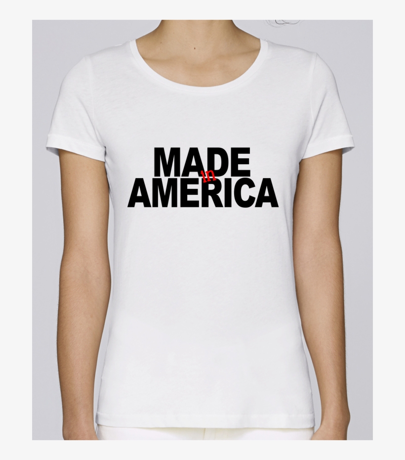 T-shirt Femme Stella Loves Made In America Par 31 Mars - Wingsuit Flying, transparent png download