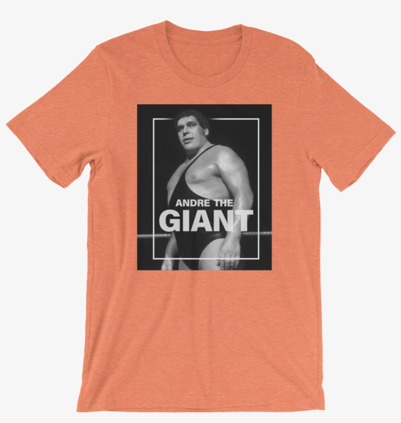 Andre The Giant "photo" Unisex T-shirt - T-shirt, transparent png download