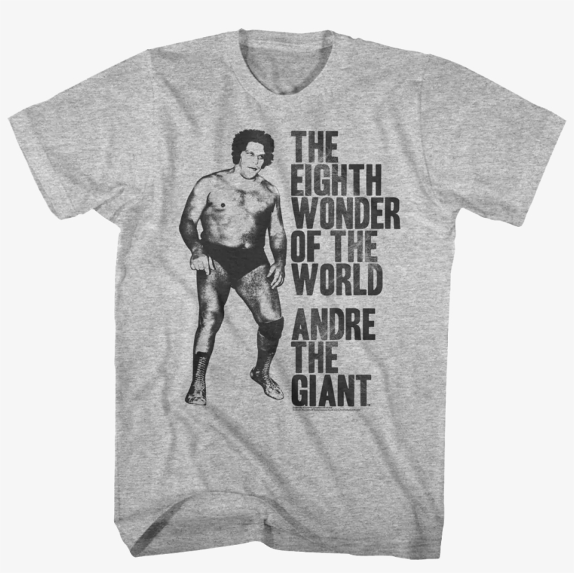 Eighth Wonder Andre The Giant T Shirt - Andre The Giant Homage T Shirt, transparent png download