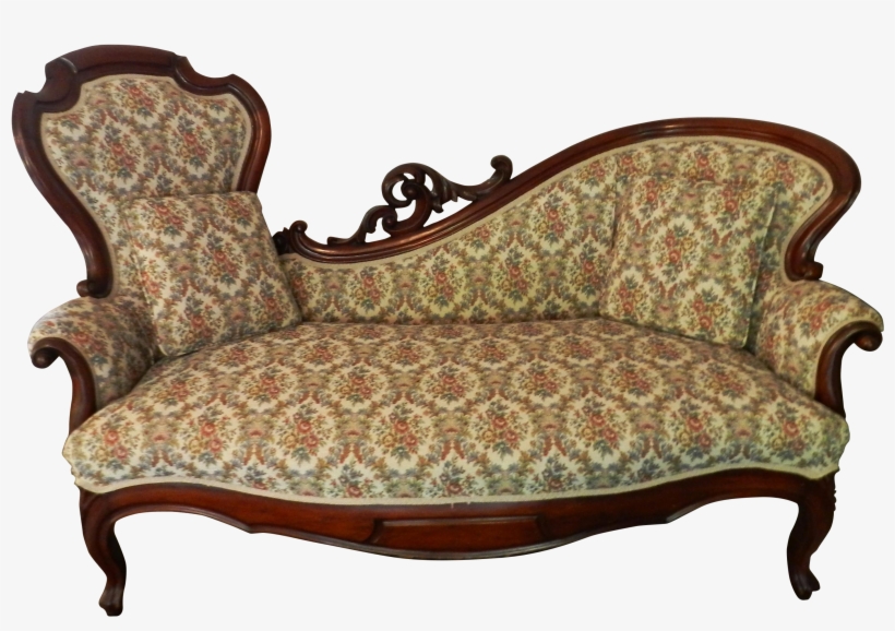 1880 Victorian Rococo Revival Lounge On Chairish - Studio Couch, transparent png download