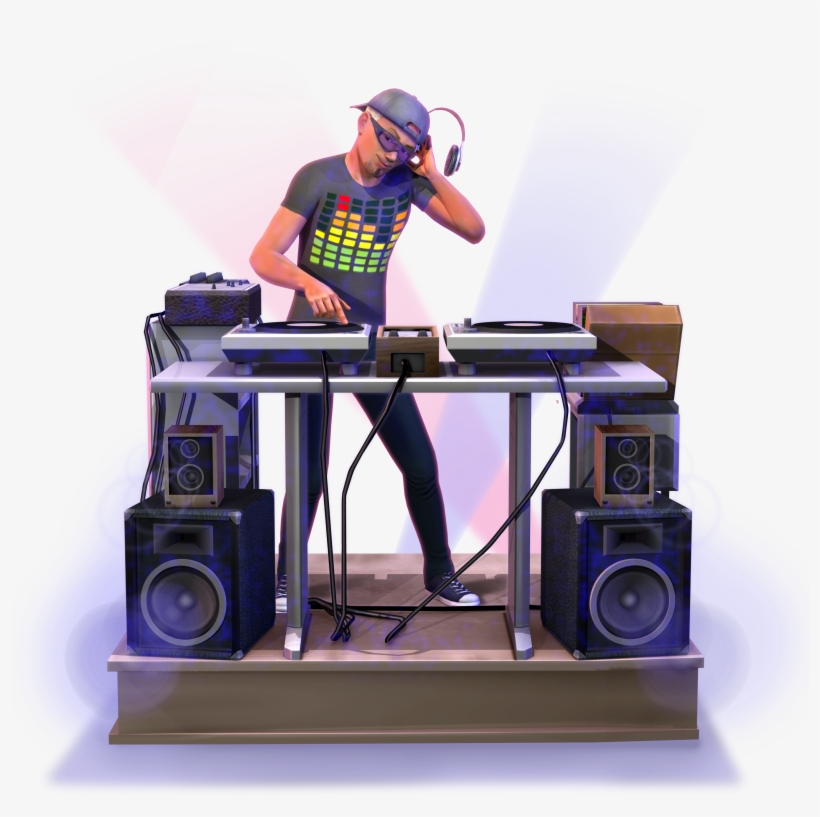3500 X 3500 27 - Dj On Stage Png, transparent png download