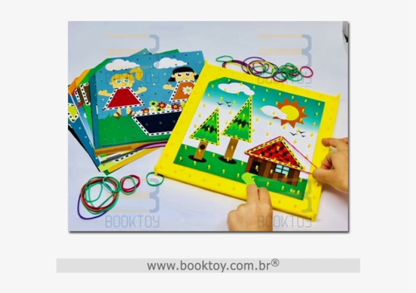 Placa Com Pinos Centro De Atividade - Games, transparent png download