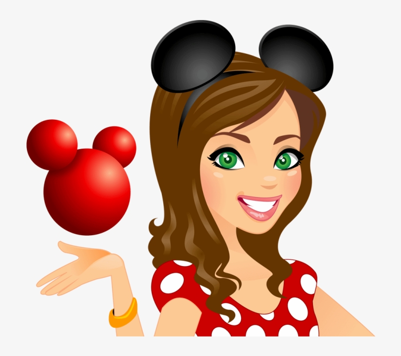 Cropped Mouse Girl 1000 - Girl And Money Cartoon, transparent png download