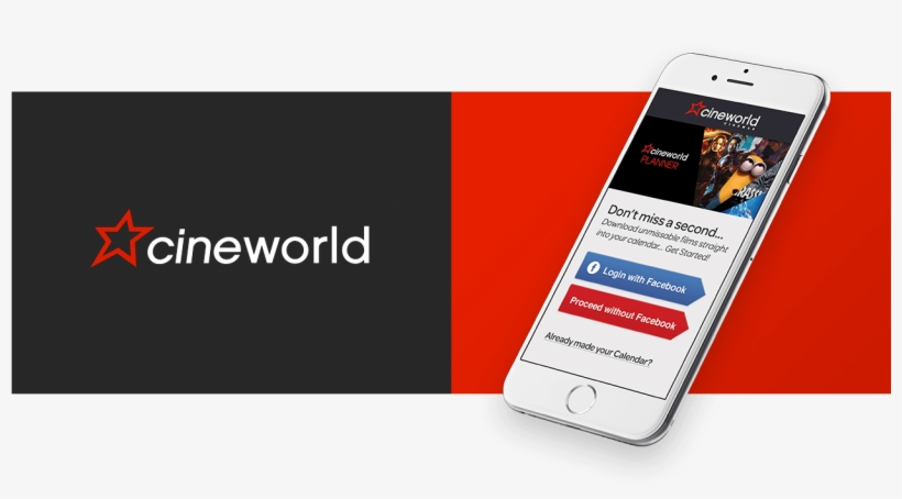 Furthermore, It Can Be Used On Any Smartphone, Desktop - Cineworld Cinema, transparent png download