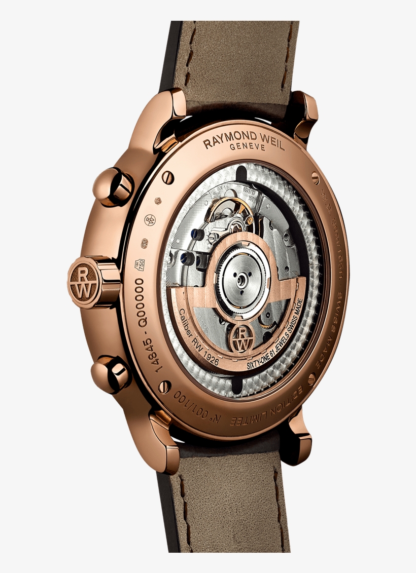 Maestro - Raymond Weil Rose Gold, transparent png download