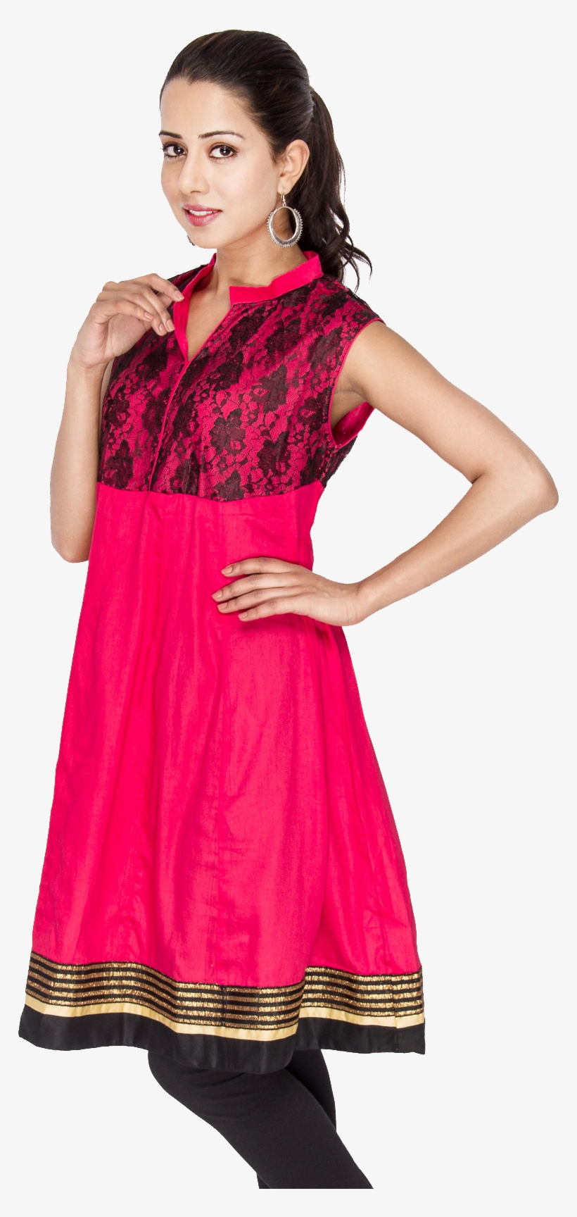 Designer Frock Stitching Bhopal - Kurtis Transparent Png, transparent png download