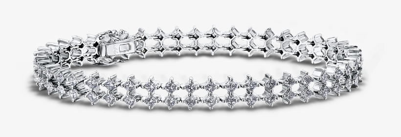 Shimansky My Girl Double Row Diamond Bracelet - Diamond Bracelet For Girl, transparent png download