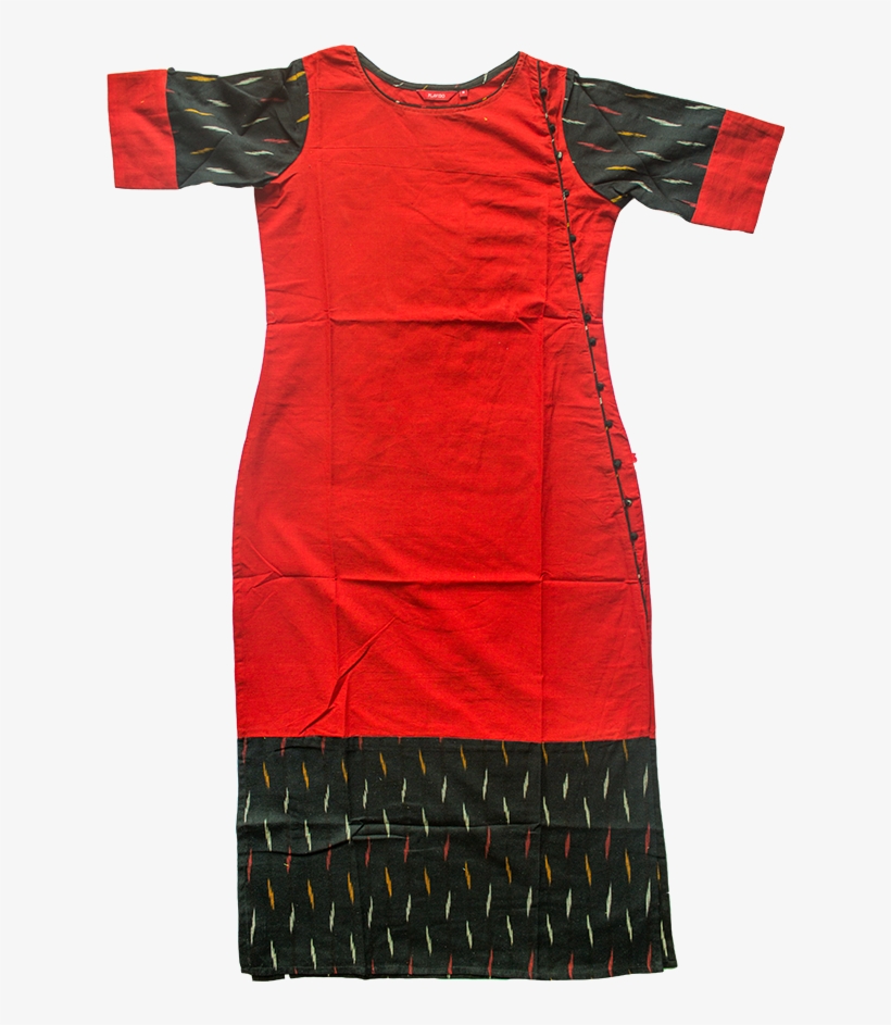 Ikka Patch Kurti - Day Dress, transparent png download