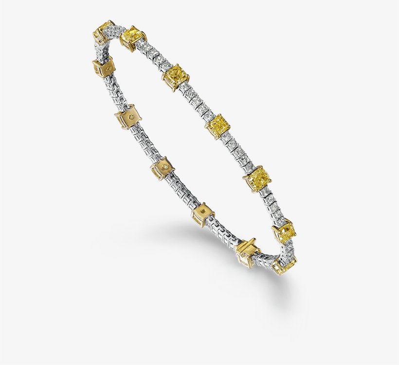 Yellow Diamond My Girl Bracelet - Body Jewelry, transparent png download
