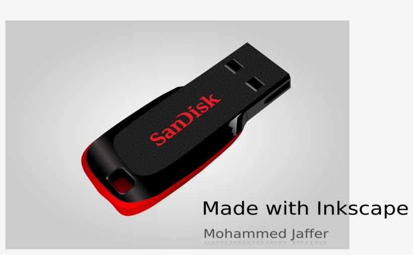 Big Image - Usb Flash Drive, transparent png download
