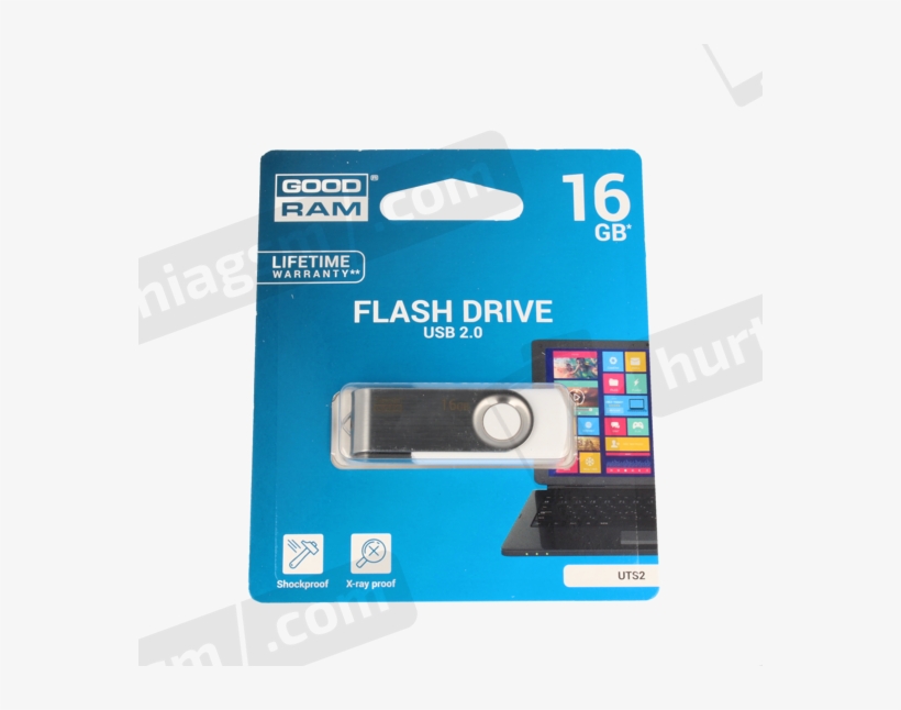 Pendrive 16gb Goodram Twister White - Goodram Usb, transparent png download