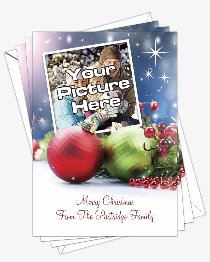 Christmas Cards Own Photo Pack Of - Flyer, transparent png download