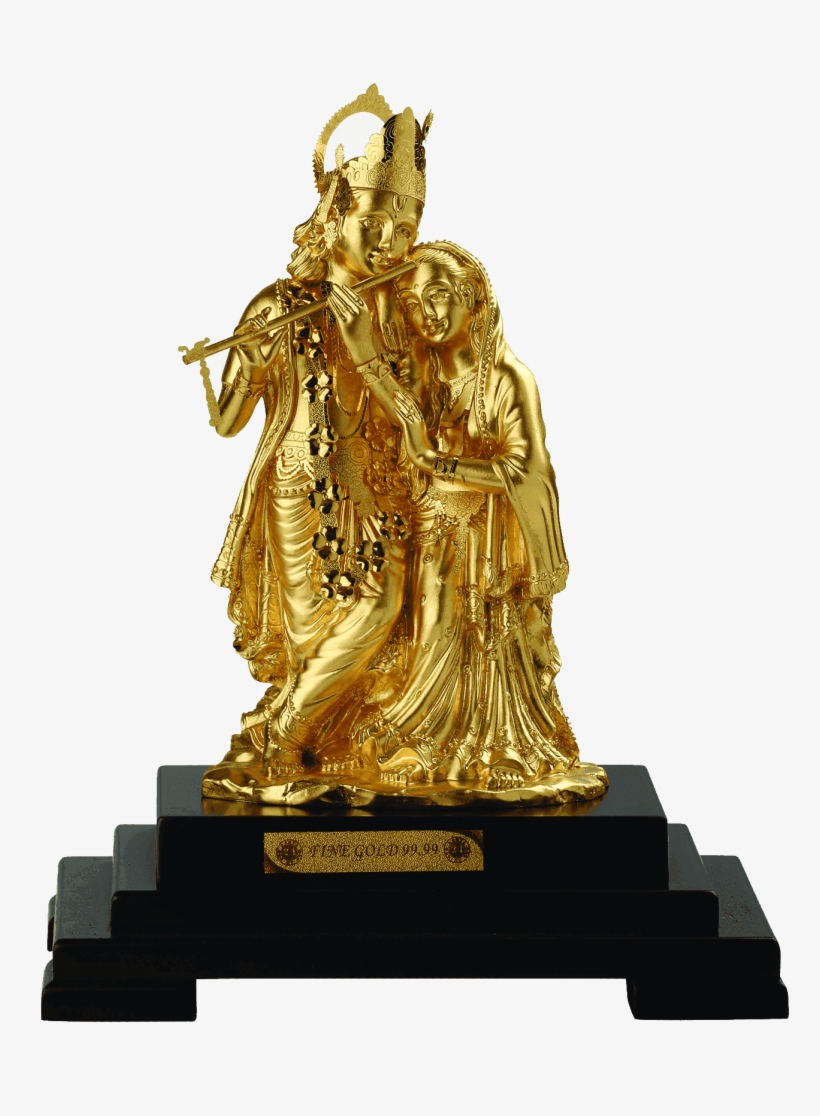 Radha Krishna Window - Statue, transparent png download